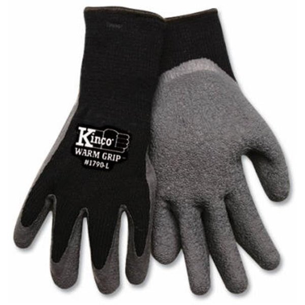Kinco Kinco 1790 XL Men Cold Weather Latex Coated Knit Glove - Extra Large 120080
